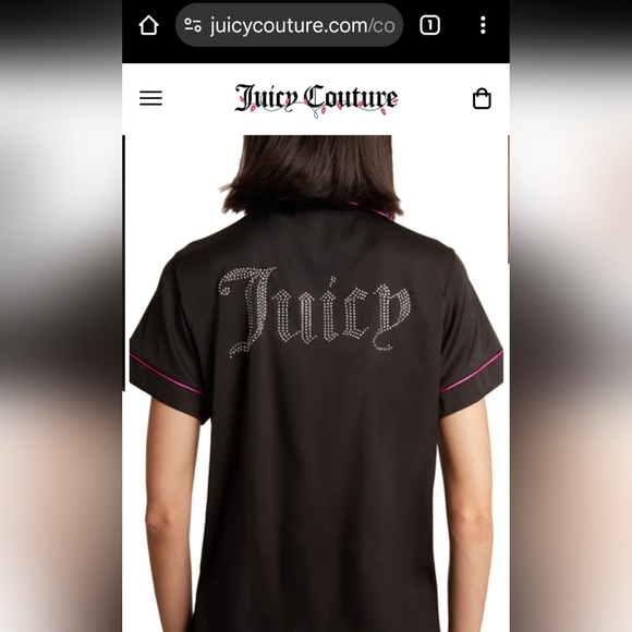 Juicy Couture Sleepwear Top ๐ค๐ฉท - Picture 6 of 9